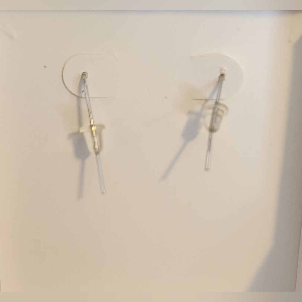 AMETHYST DANGLED EARRINGS - BOMB PARTY - Picture 4 of 7